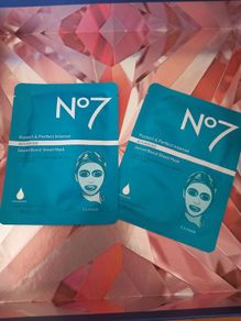 No 7 Protect & Perfect Serum Boost Sheet Masks