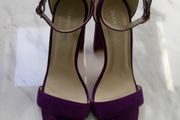 GLAMOROUS purple high heel sandals - size IE 4 / EU 37
