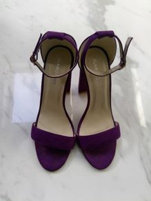 GLAMOROUS purple high heel sandals - size IE 4 / EU 37