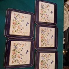 aynsley cottage garden coasters