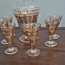 Mcm liquor decanter & six glasses Image 2