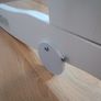 White Moses basket with stand / Cot Image 5
