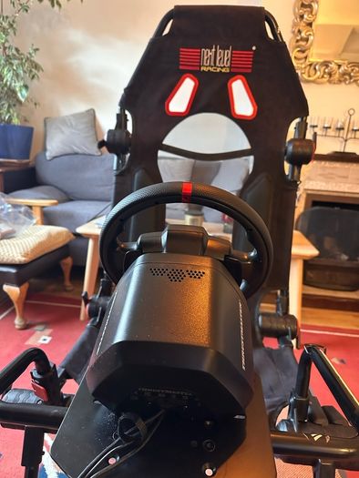 Thrustmaster T248R Racing Wheel & Pedals + Next Level Racing F-GT Lite Cockpit