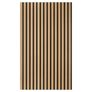 Acoustic Slat Wall Panel Warm Oak 240x60cm Image 2