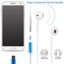 Black USB C Type C to 3.5mm Audio Adapter Cable Headphones Earphone Converter Image 2