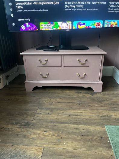 vintage chest that needs upcycling