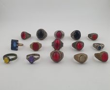 Traditional Brass Old World Treasure Rings 15  Jewellery Pieces