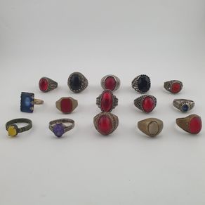 Traditional Brass Old World Treasure Rings 15  Jewellery Pieces