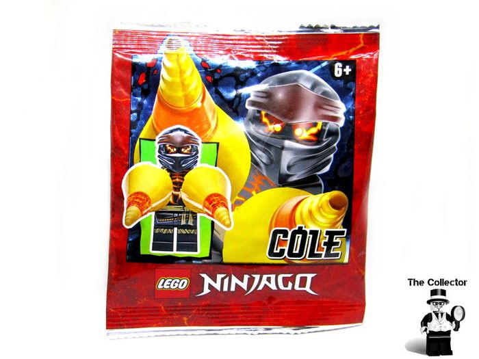 LEGO Ninjago Cole Minifigure Foil Pack Polybag Limited Edition Brand New Sealed