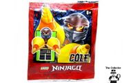 LEGO Ninjago Cole Minifigure Foil Pack Polybag Limited Edition Brand New Sealed
