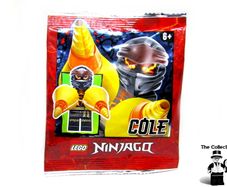 LEGO Ninjago Cole Minifigure Foil Pack Polybag Limited Edition Brand New Sealed