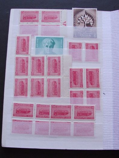 A small collection of Mint and Unused Stamps from India