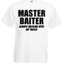 Master Baiter  Mens funny rude fishing t-shirts Image 8