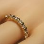 14kt Gold Filled Moissanite Band Ring Image 5
