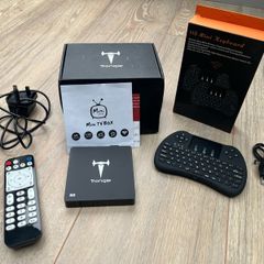 Trongle S3 - 4K Mini TV Box & Mini Keyboard Remote
