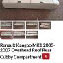 Renault kangoo overhead shelfs Image 2