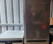 Fridge and dishwasher