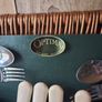 Vintage Optima wicker picnic basket with Roy Kirkham plates and mugs Image 3