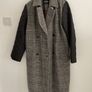 coat byoung herringbone double breast coat (36) oversized 10/12 Image 10