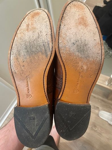 45B Allen Edmonds McAllister dress shoe