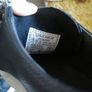 LEVIS Black leather trainers Image 7