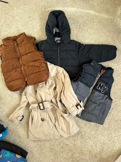 Bundle of boys clothes