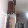 Beautiful Old Hermle Wall Clock Pendulum with 3 Brass Weights Clock in Working Condition Image 5