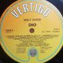 DIO Holy Diver original 1983 release with original inner lyric sheet vinyl record in near mint condition Image 5