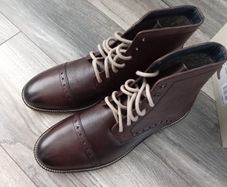 Onfire Brand Mens Textured  Leather Boots.