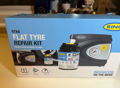 Flat tyre repair kit