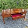 vintage coffee table , brass handle , one draw Image 2