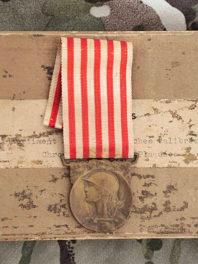 WW1 French Military Medal Award