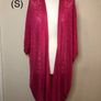 Yours pink leopard print sleeveless cardigan (size 26-28) Image 9