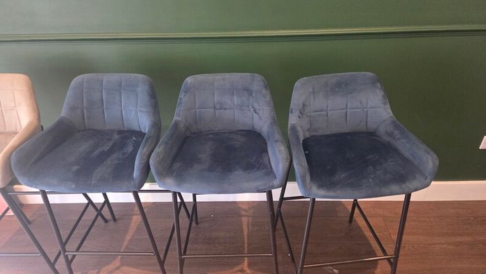 Fabric Bar Stools