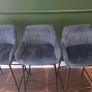 Fabric Bar Stools Image 2