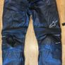 Alpinestars motorcycle leather trousers Image 4