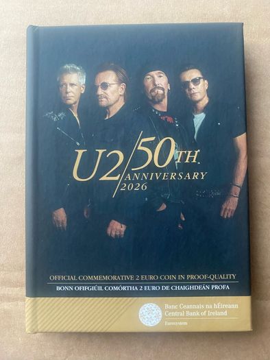 U2 Proof coin