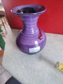 LOVELY VASE BY Jenny Kelly Pottery Brittas Bay Co. Wicklow Made in Ireland