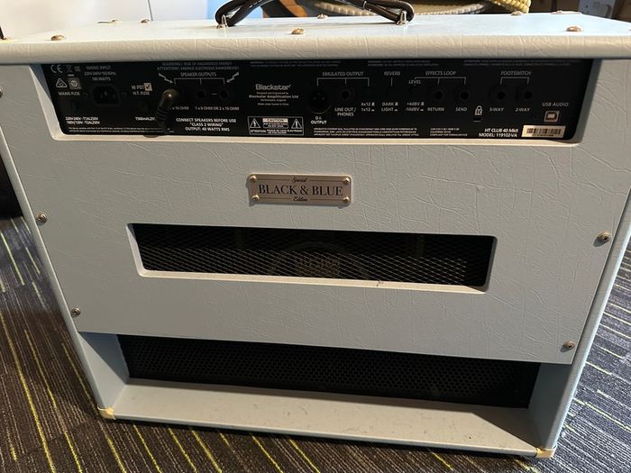 Blackstar Club 40 HT Mk2 Limited Edition - Black and Blue
