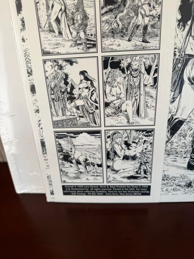 Larry Elmore - Silver Steel. Portfolio. 1990's.