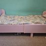 IKEA Children's Extendable bed (pink) Image 3