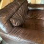 2 seater leather couch Image 2