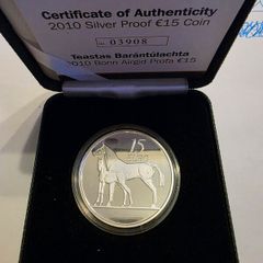 2010 irish silver 15 euro
