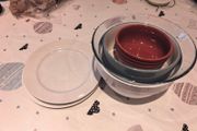 bowl and plate