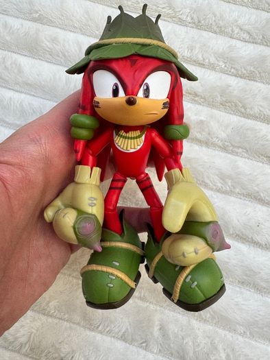 Jakks Pacific Netflix Sonic Prime Gnarly Knuckles Boscage Maze approx. 14 cm. Used Please see photos