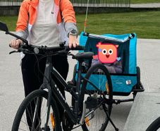 Bicycle cart for kids/pets