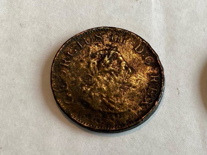 Collection of 5 antique coins / medals -  1800-1907