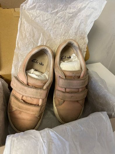 Clarks City Oasis Lo T Infant Pink Size 8.5f