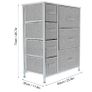 BRAND NEW Fabric Storage Organizer Cabinet with 7 Drawers Dressers Storage Tower for Bedroom Bedroom Furniture Organizer Unit Image 5