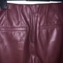 ladies trousers faux leather Image 3